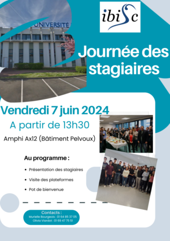 Programme de la journée des stagiaires IBISC du 7 juin 2024, site Pelvoux